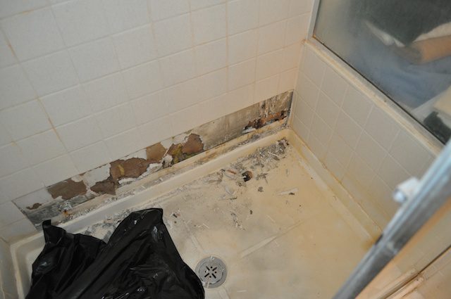 Tile Over Drywall Showers A Common, Can A Shower Insert Go Over Tile
